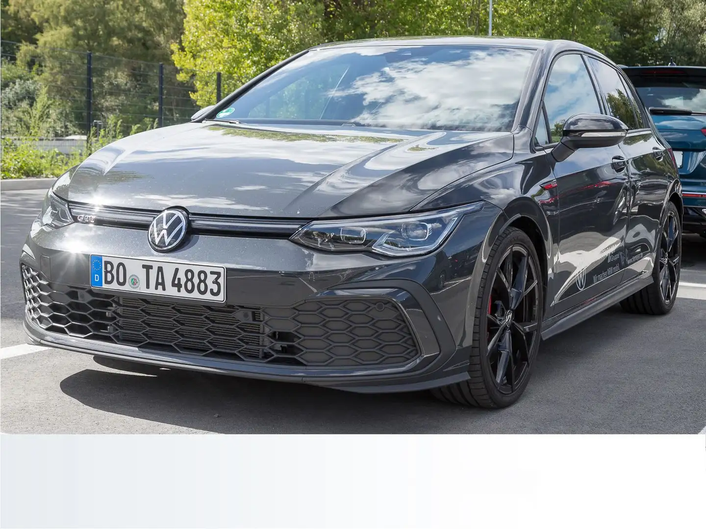 Volkswagen Golf GTI DSG BLACK STYLE LED+ NAVI SITZH L19 AHK Grau - 2
