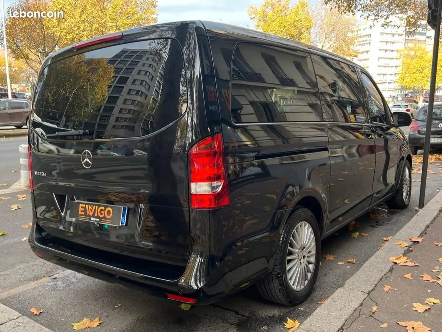 Mercedes-Benz V 2.2 220 cdi 165 long design 7g-tronic bva Noir - 2