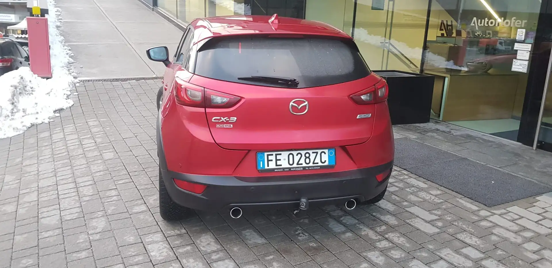 Mazda CX-3 CX-3 CD105 AWD "Innenausstattung schwarz" EURO 6B! Rot - 2