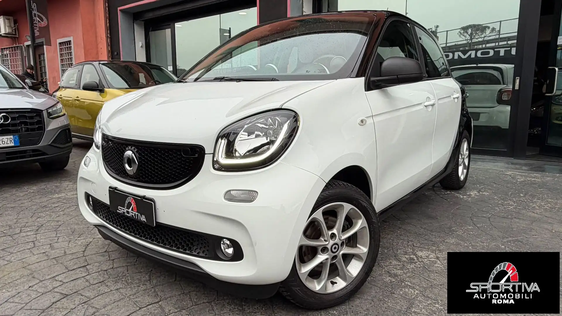 smart forFour RATA MENSILE 195,00 EURO forfour 90 0.9 Turbo Pas Blanc - 1