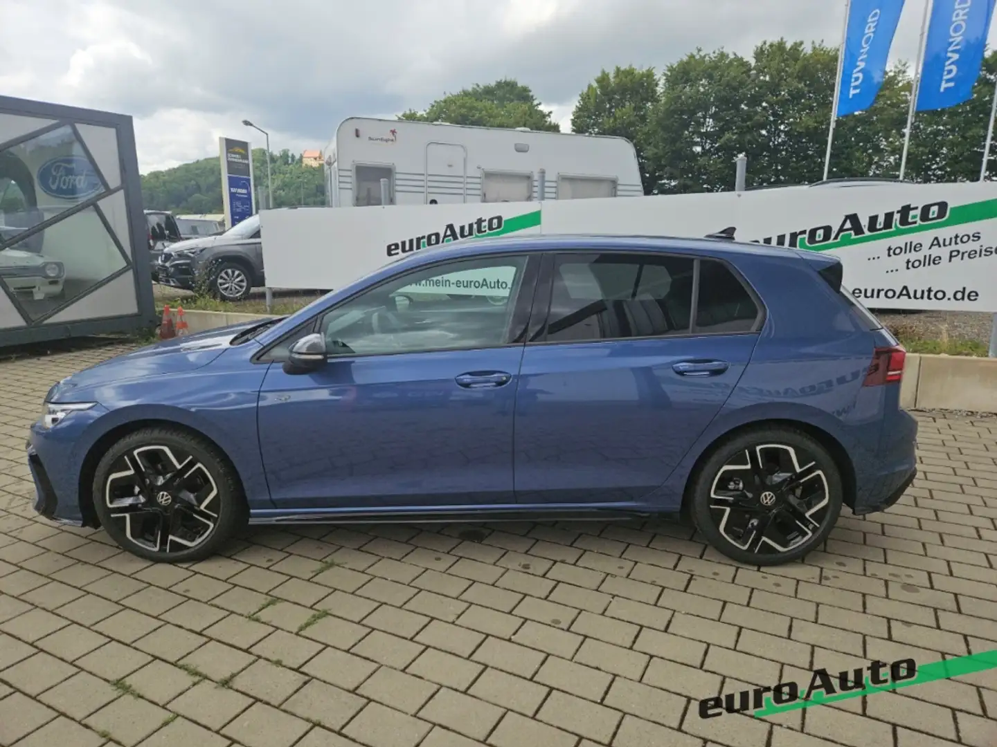 Volkswagen Golf 8 R-Line 1.5 TSi Black Style 3 Jahre Garantie Blau - 2