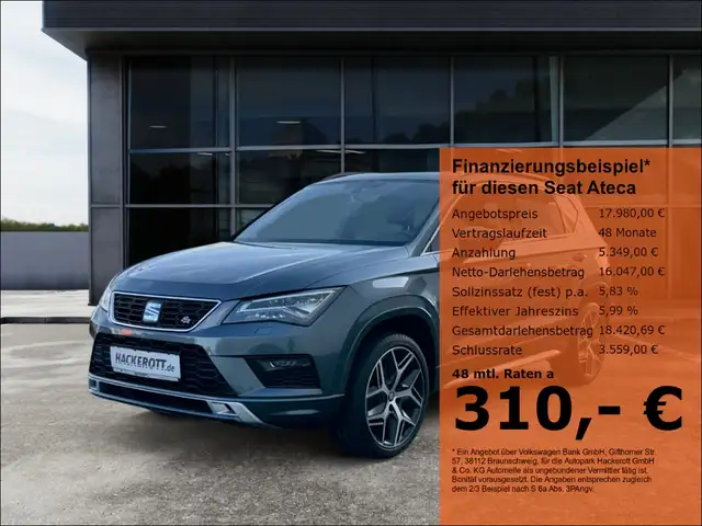 SEAT Ateca FR 1.5 TSI ACT 110 KW (150 PS) 6-GANG Leder LED Na