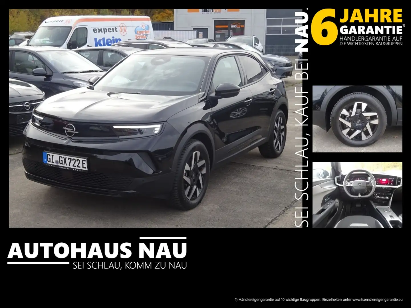 Opel Mokka-E Elegance UPE 42.340 €! Schwarz - 1
