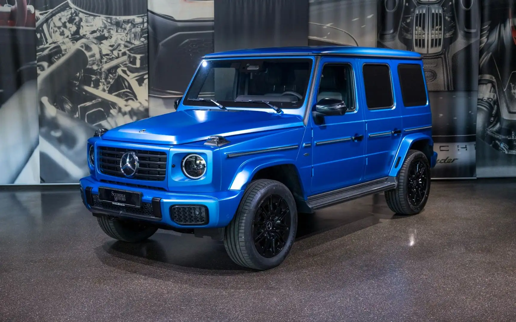 Mercedes-Benz G 580 EQ | EDITION ONE | REAR-ENTERTAINMENT Blau - 1