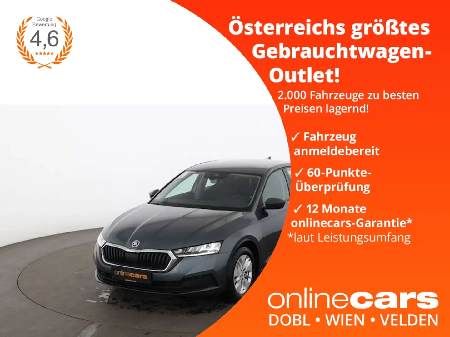 Skoda Octavia 2.0 TDI Ambition LED RADAR NAVI ASSIST Grigio - 1
