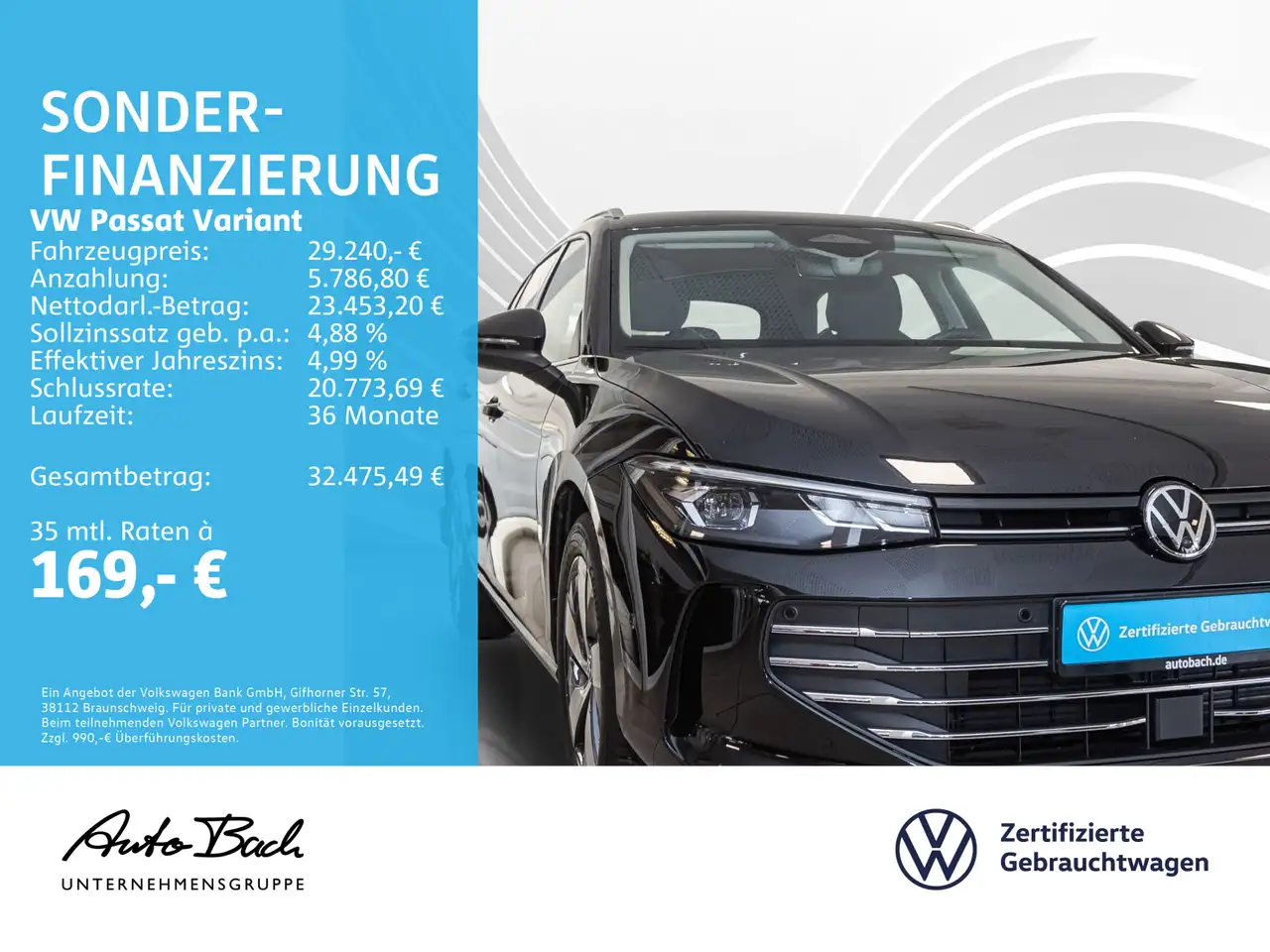 Volkswagen Passat Variant 2.0 TDI "Business" DSG Navi LED D 2