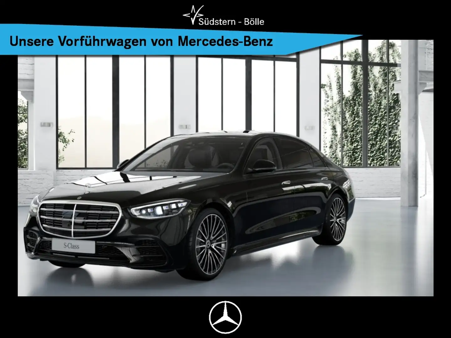 Mercedes-Benz S 350 d 4M L AMG+AMBIENTE+DISTRO+MEMORY+NIGHTP. Schwarz - 1