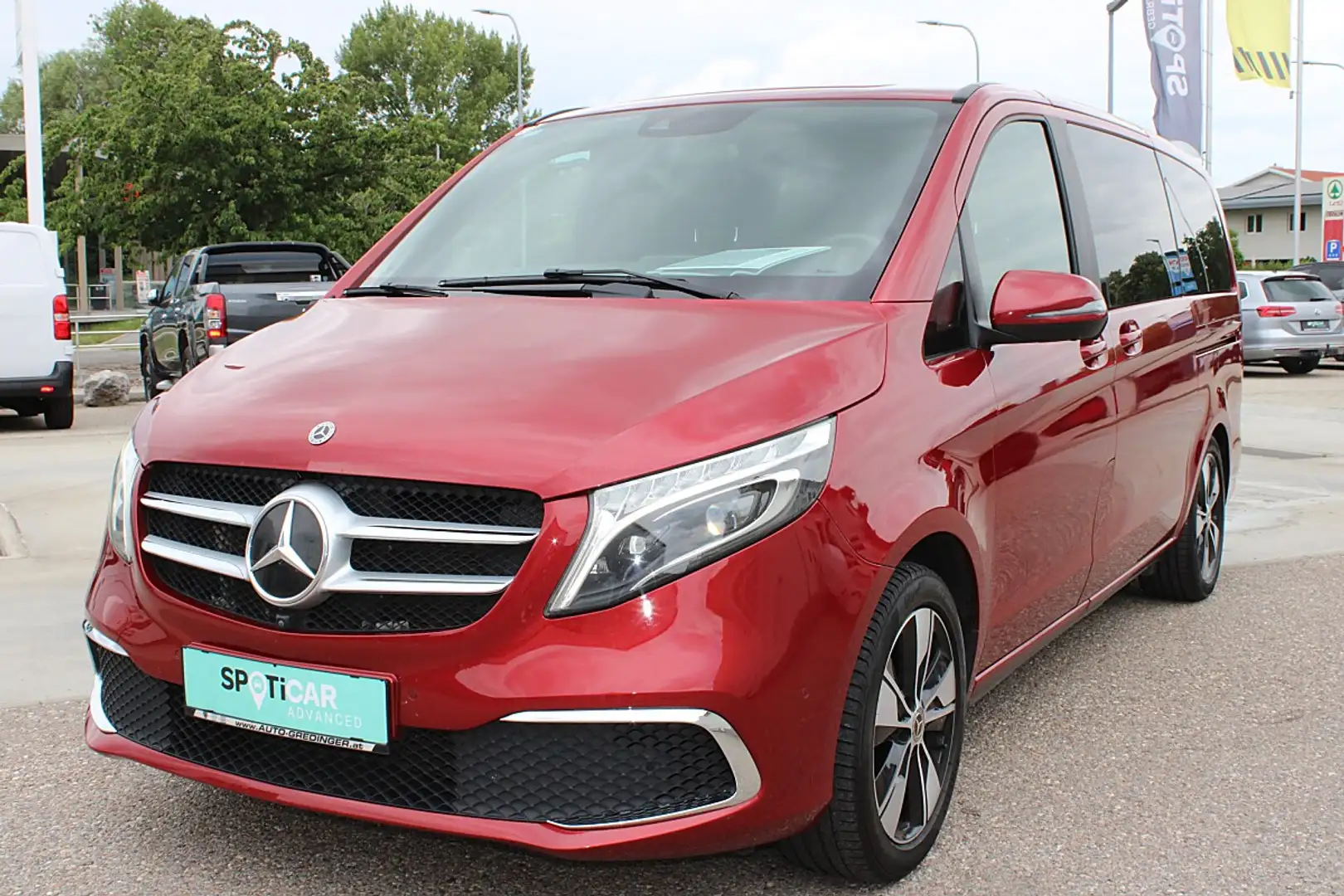 Mercedes-Benz V 300 d Kombi lang Avantgarde Aut. Rot - 1