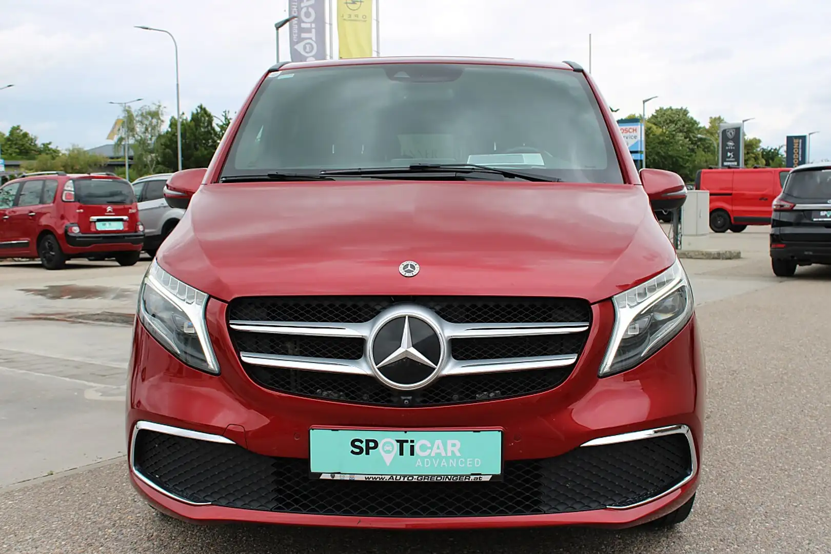 Mercedes-Benz V 300 d Kombi lang Avantgarde Aut. Rot - 2