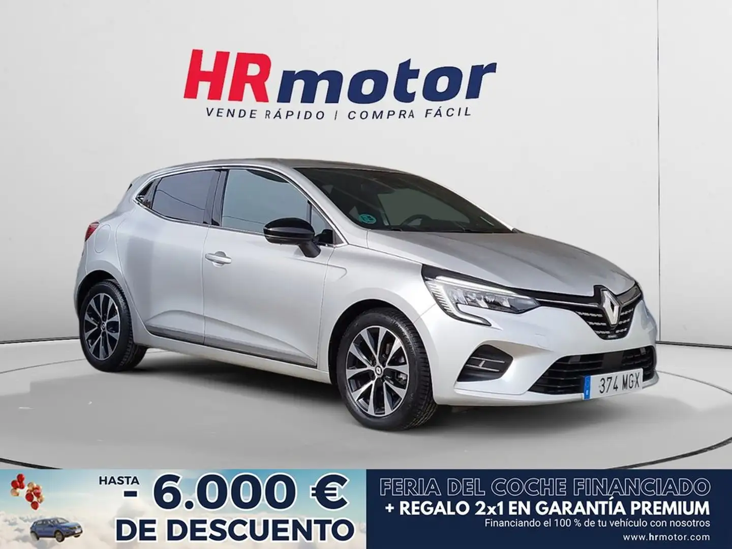 Renault Clio TCe Techno 67kW Gris - 1