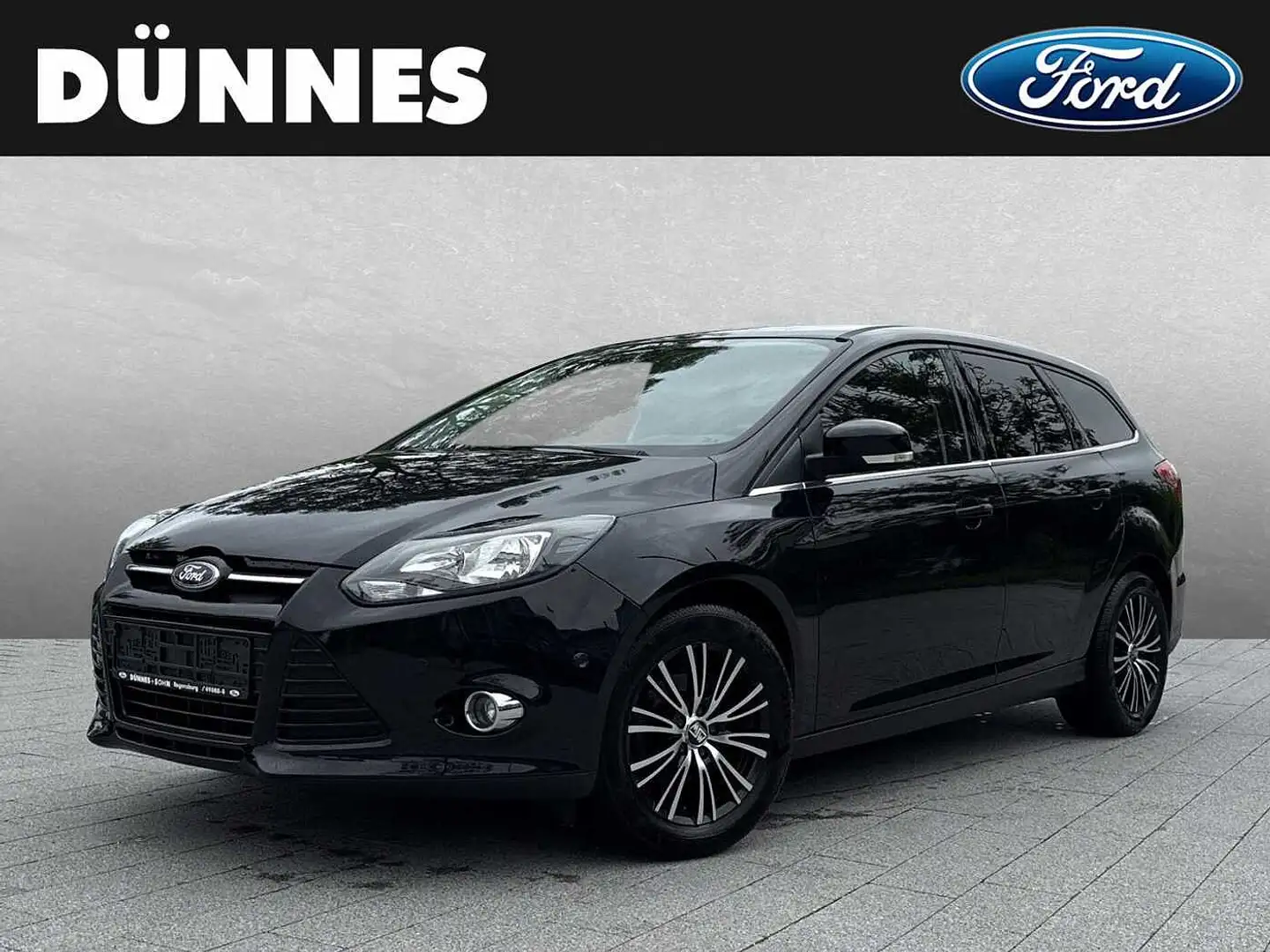 Ford Focus Turnier 1.0 EcoBoost Titanium Schwarz - 1
