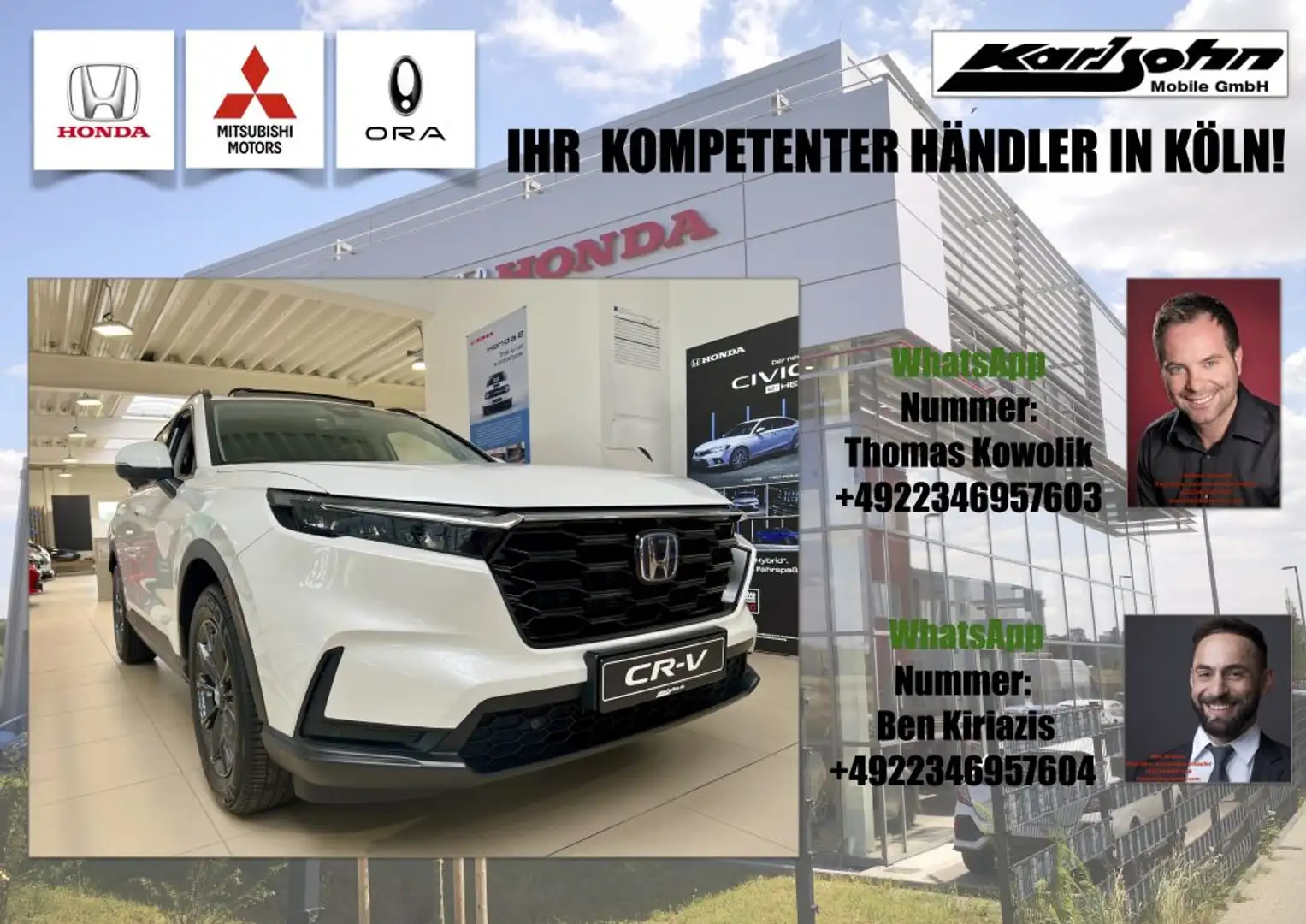 Honda CR-V e:HEV 2.0 i-MMD Hybrid AWD Advance (RS) Blanco - 1