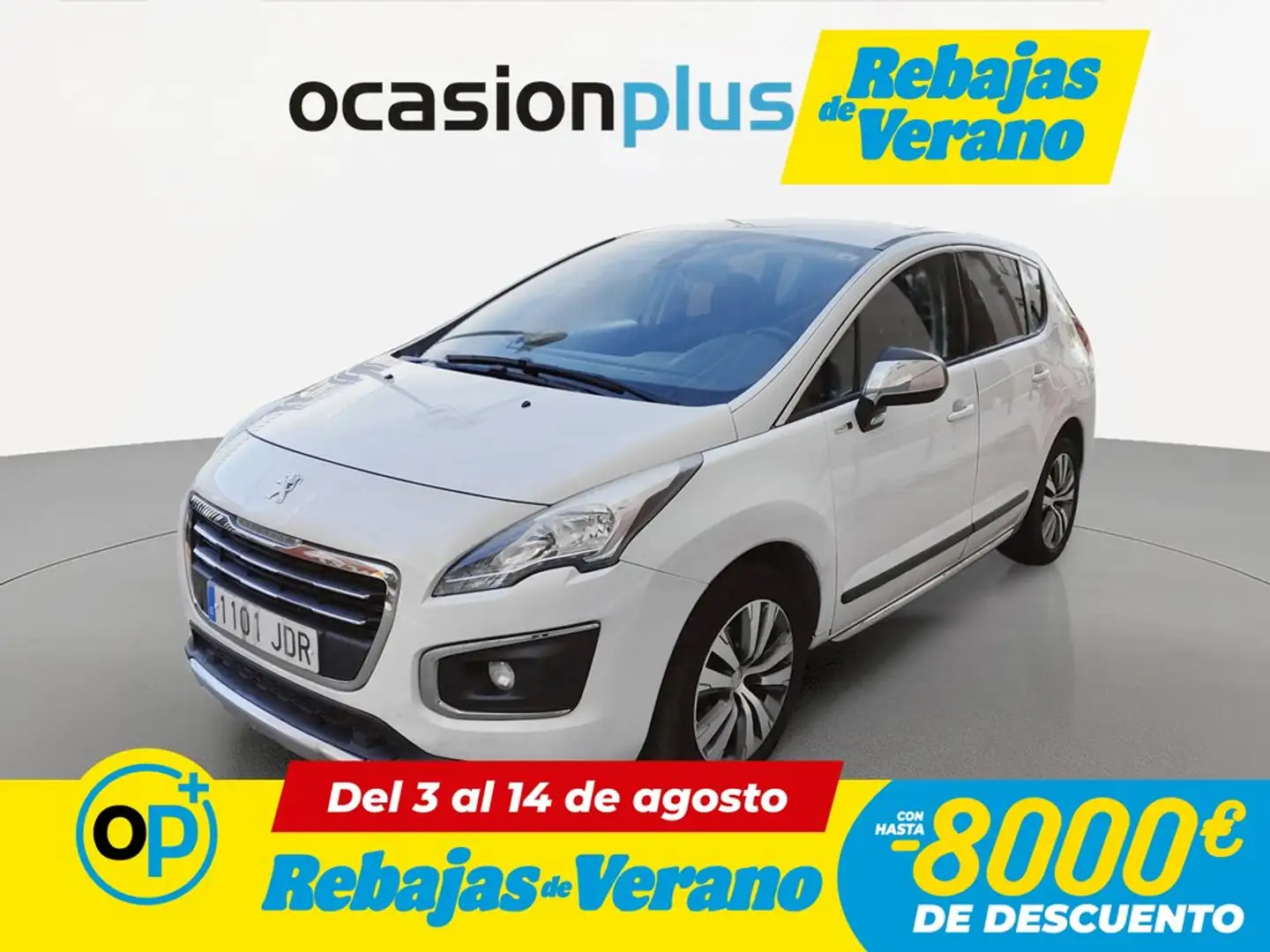 Peugeot 3008 1.6 BlueHDi Style 120 Blanco - 1