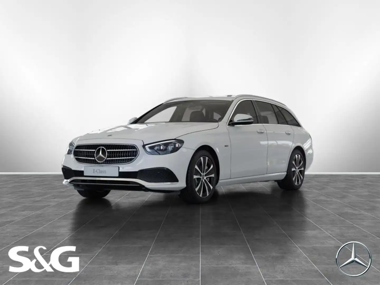 Mercedes-Benz E 300 de T Weiß - 1