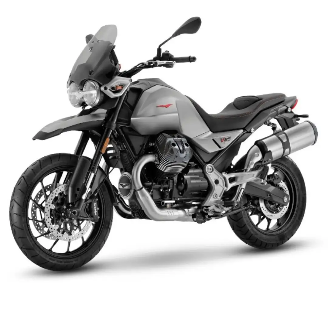 Moto Guzzi V85 TT STRADA Gris - 1