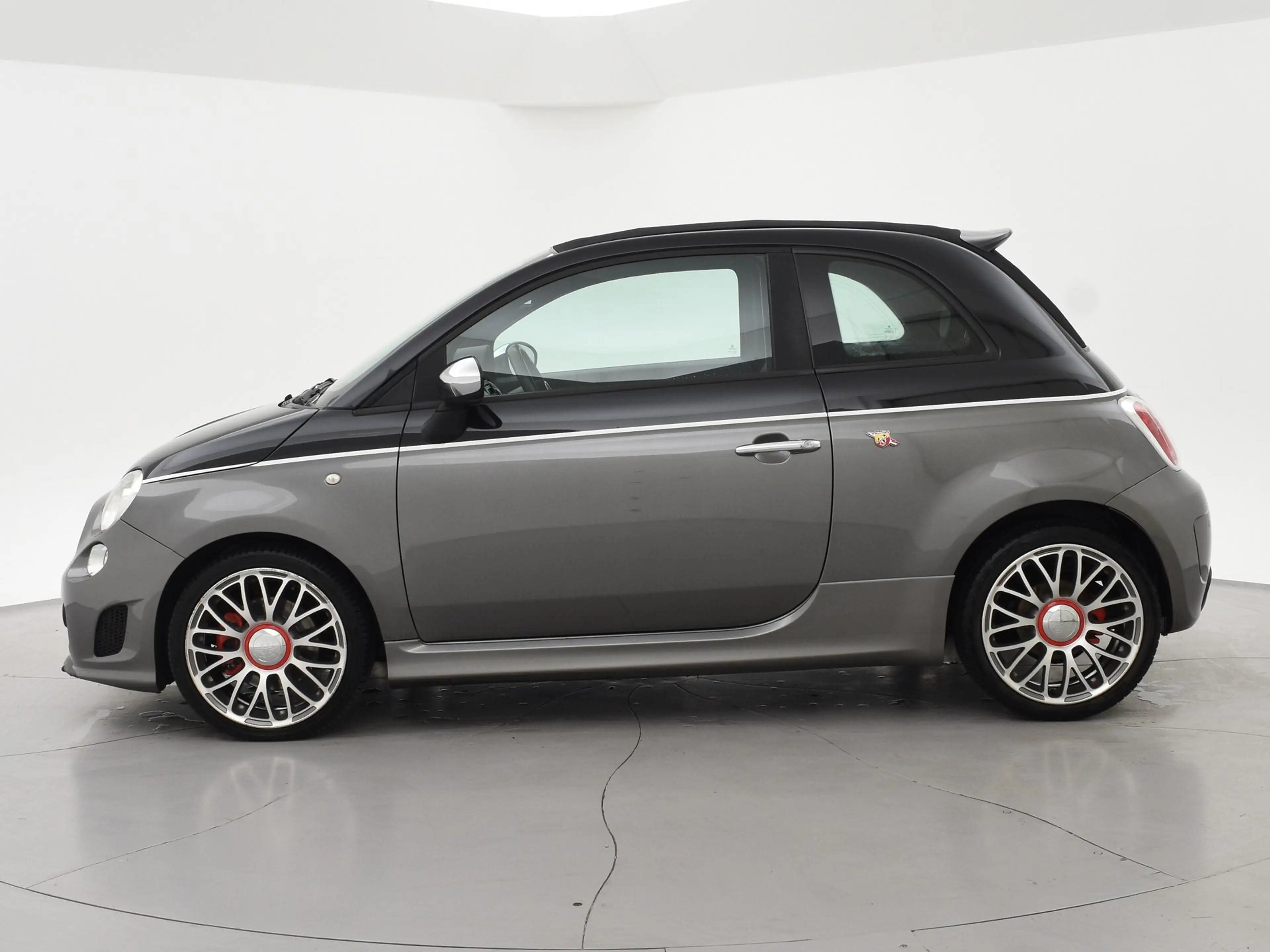 Fiat 500C Abarth 1.4 T-JET 135 PK TWO-TONE + ZWART LEDER | DUBBELE — photo 5