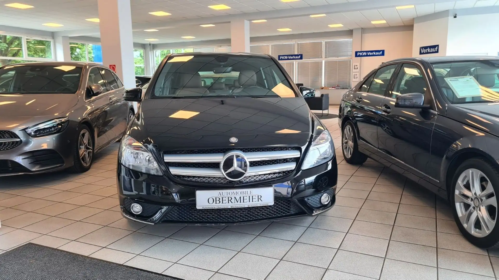 Mercedes-Benz B 200 Exklusiv 7G-DCT Leder Standh. PTS SHZ Rü-K Zwart - 2
