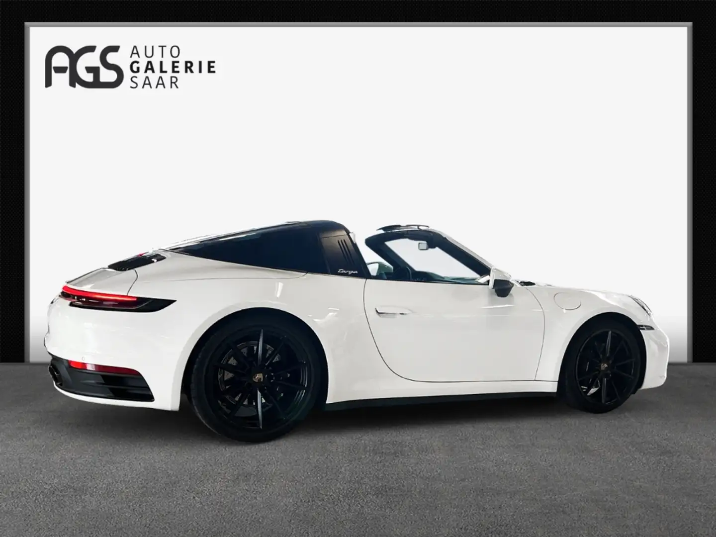 Porsche 992 Targa 4 3.0  mit Navi+Sportabgas+Bose 1Hand NEUWER Weiß - 2