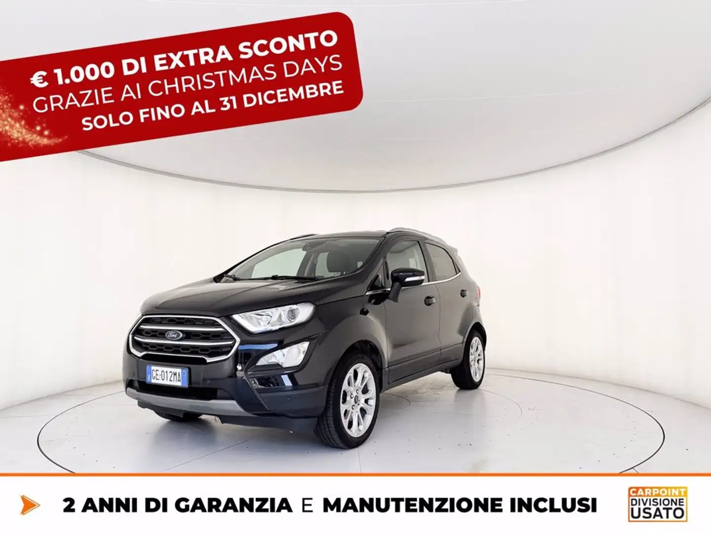 Ford EcoSport 1.0 ecoboost titanium s&s 125cv my20.25 Nero - 1