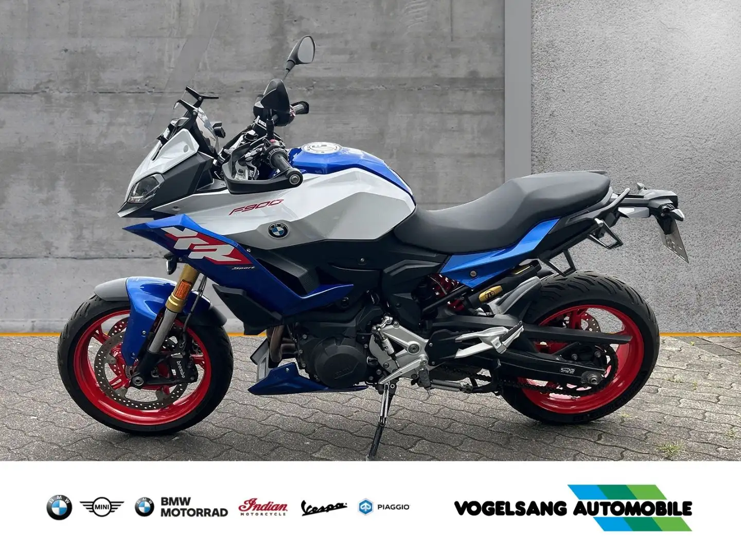 BMW F 900 XR Dynamik-Paket, Komfort-Paket, Style Spo Blauw - 2