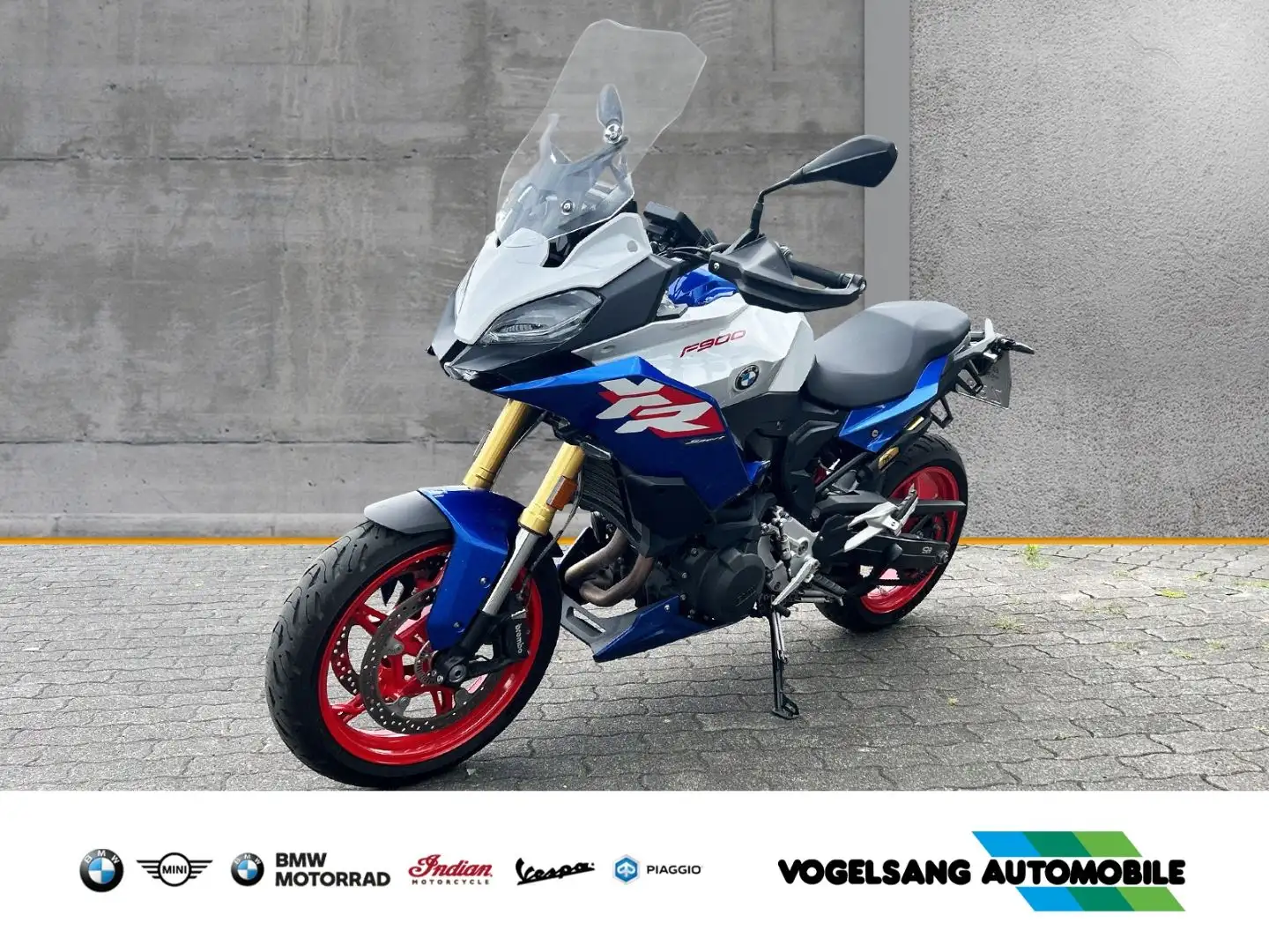 BMW F 900 XR Dynamik-Paket, Komfort-Paket, Style Spo Blauw - 1