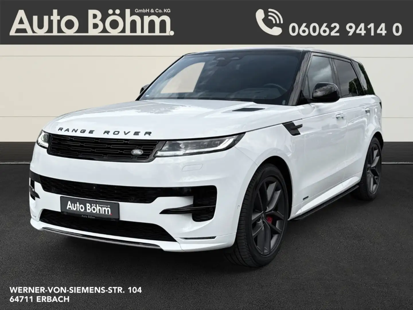Land Rover Range Rover Sport P550e PHEV Autobiography+AHK+Pano Weiß - 1
