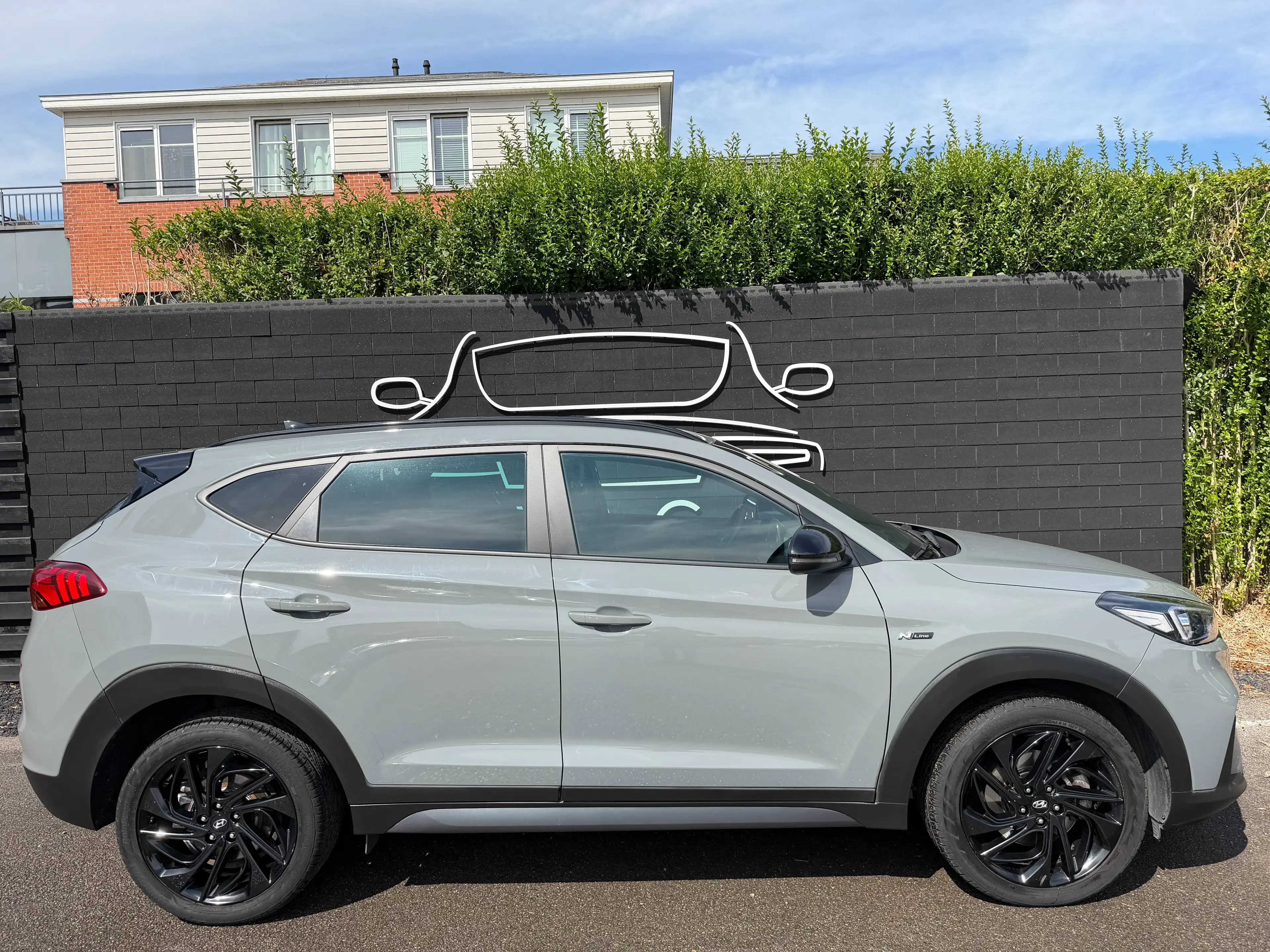 Hyundai TUCSON 1.6 CRDi N-Line+BOITE AUTO+NAVI+CAMERA+JANTES+EU 6D-T — photo 8
