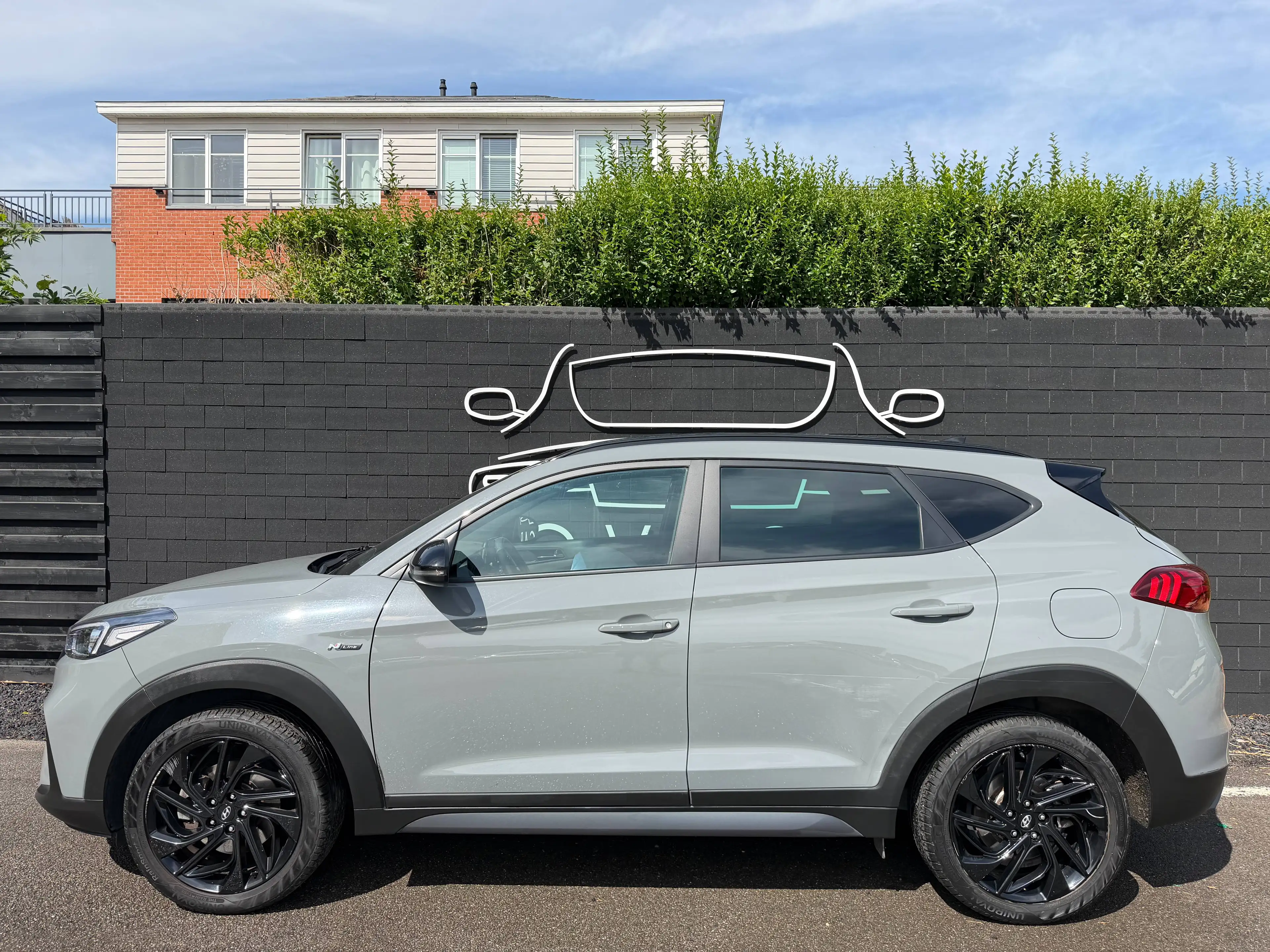 Hyundai TUCSON 1.6 CRDi N-Line+BOITE AUTO+NAVI+CAMERA+JANTES+EU 6D-T — photo 2