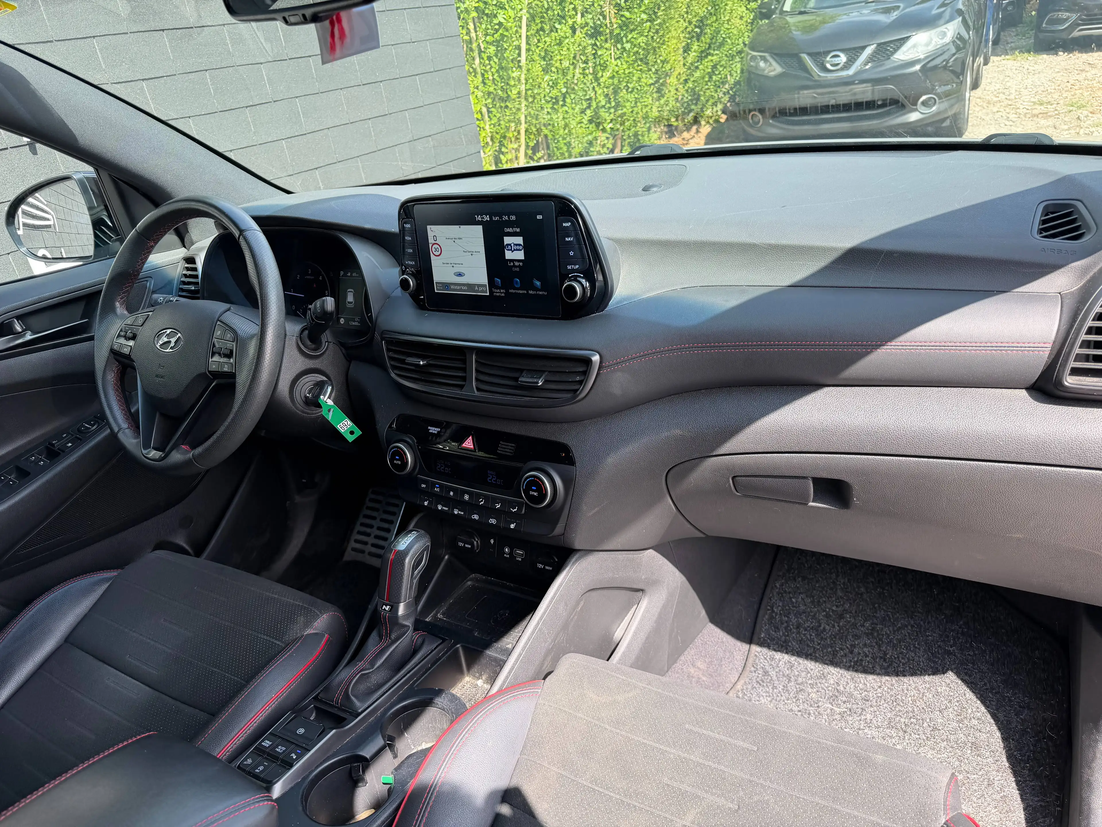 Hyundai TUCSON 1.6 CRDi N-Line+BOITE AUTO+NAVI+CAMERA+JANTES+EU 6D-T — photo 12