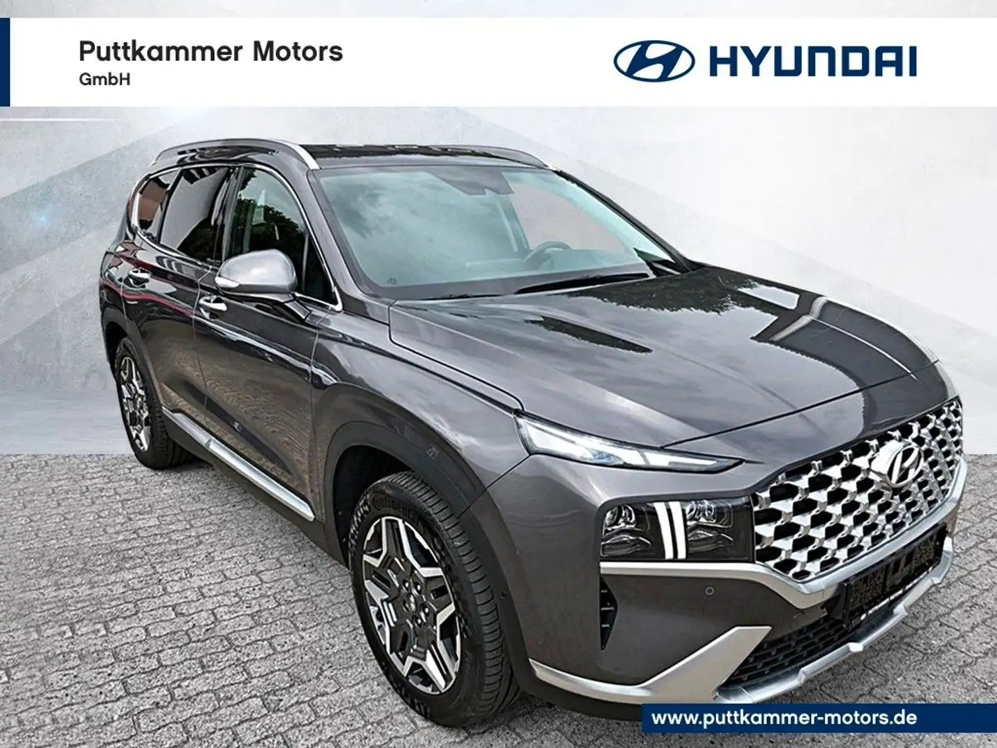 Hyundai SANTA FE 1.6 T-GDi Plug-In Hybrid Prime 4WD Grau - 1