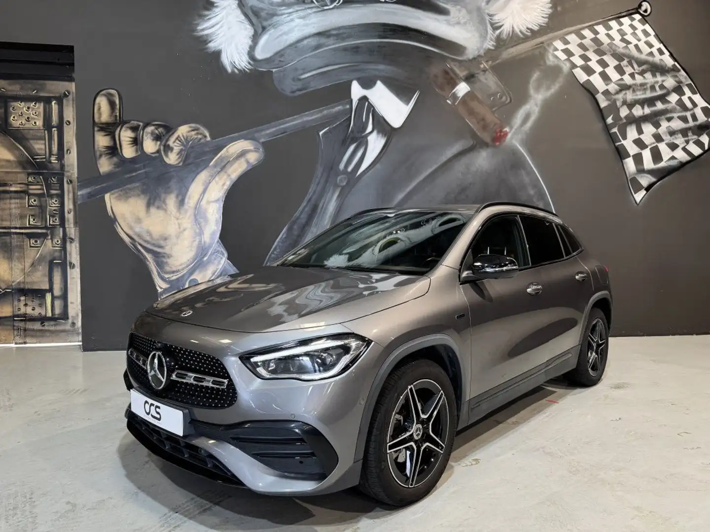 Mercedes-Benz GLA 250 (2) 250 E AMG LINE Pack sport black Gris - 2