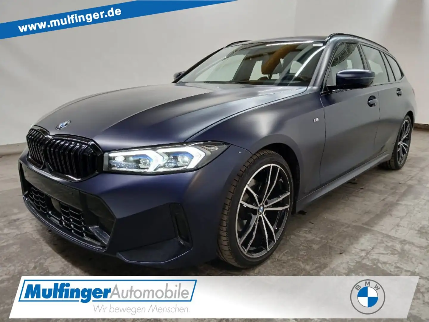 BMW 320 d xDr.T. M Sport LiveProf HUD Lenkradh. AHK LED Blau - 1