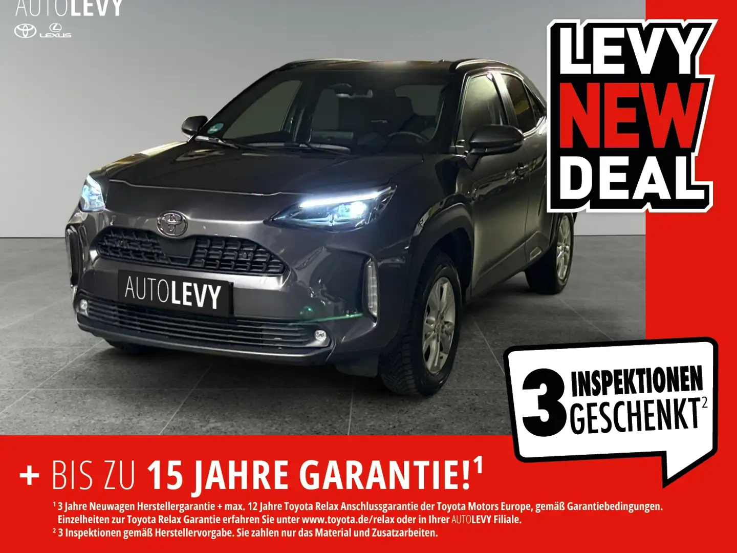 Toyota Yaris Cross Team D *Safety-Paket*Winter-Paket* Grau - 1