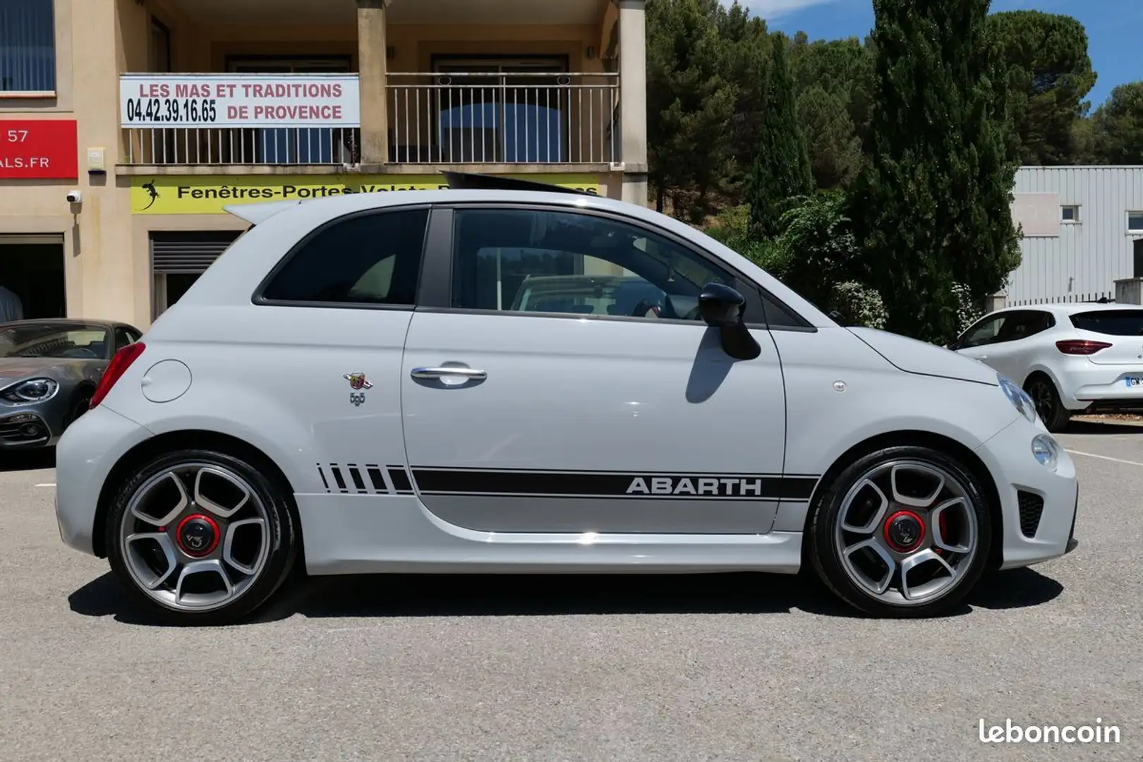 Abarth 500 (2) 595 1.4 turbo 16v t-jet 165 ch bvm5 turismo Gris - 2