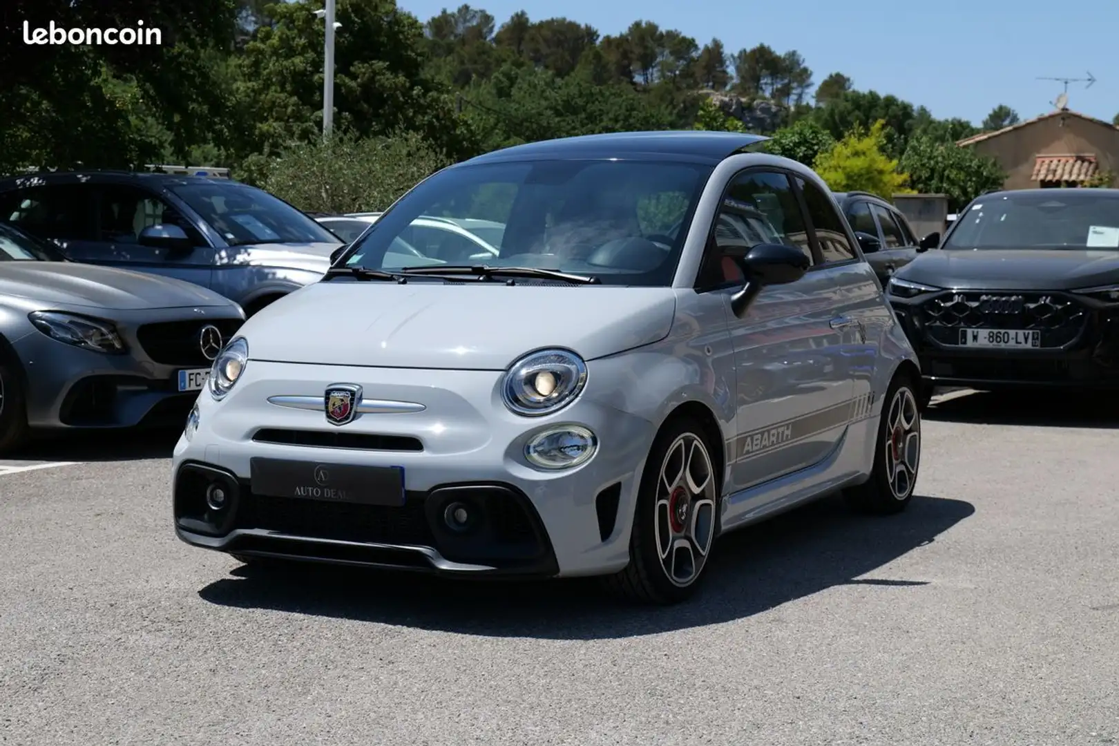 Abarth 500 (2) 595 1.4 turbo 16v t-jet 165 ch bvm5 turismo Gris - 1