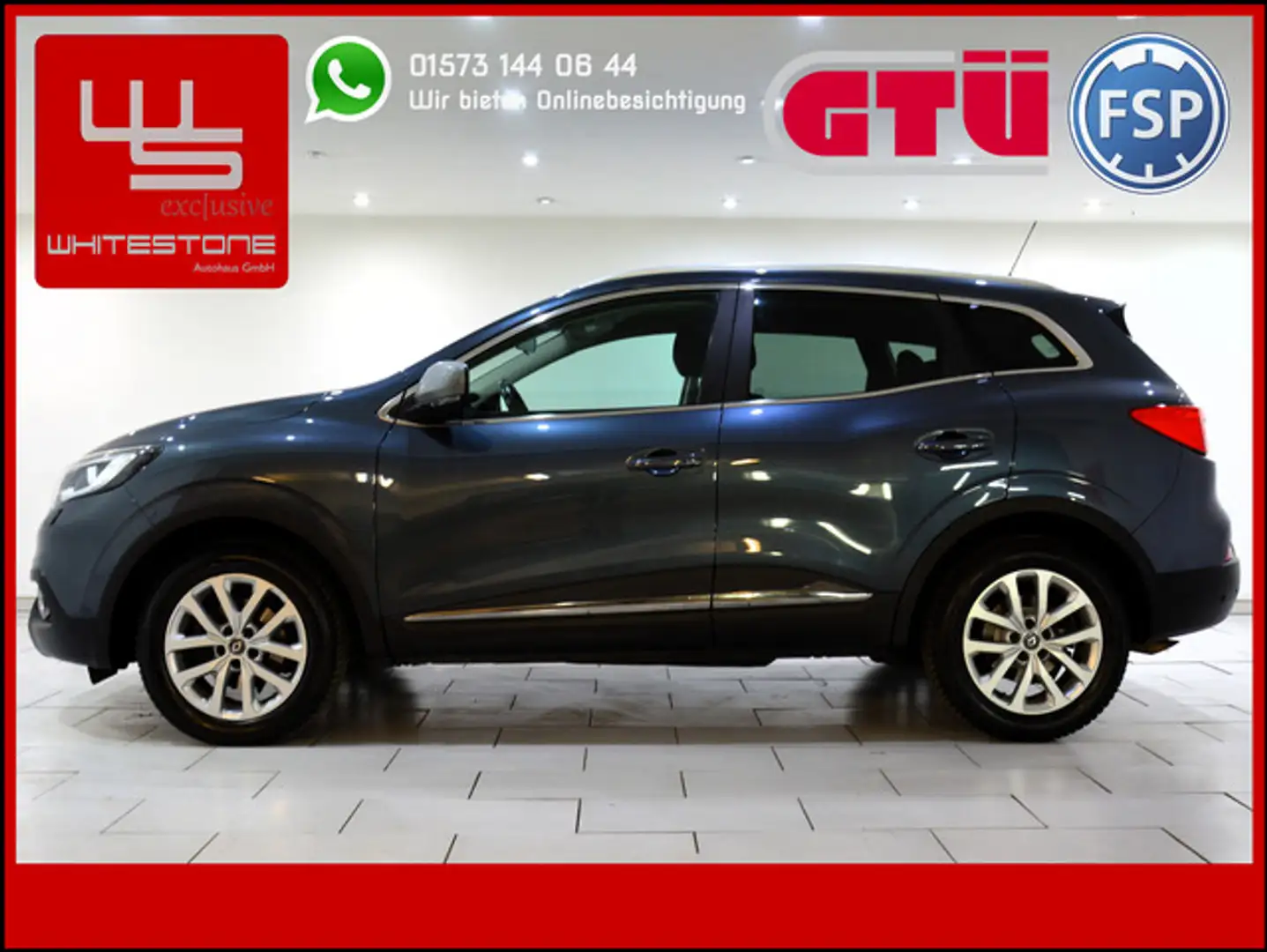 Renault Kadjar Business Aut Navi Totw.& Spur AHK Shzg Gris - 1