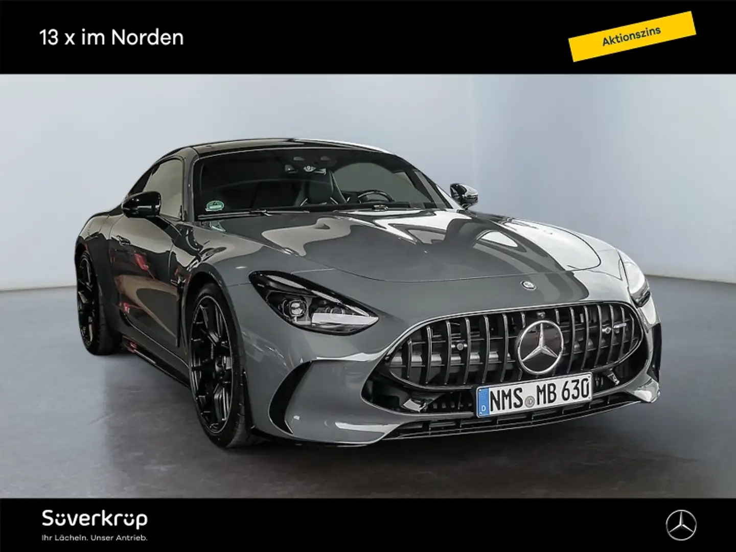Mercedes-Benz AMG GT 63 4M+ NIGHT BURM DISTR SPUR PANO 360 Grau - 1