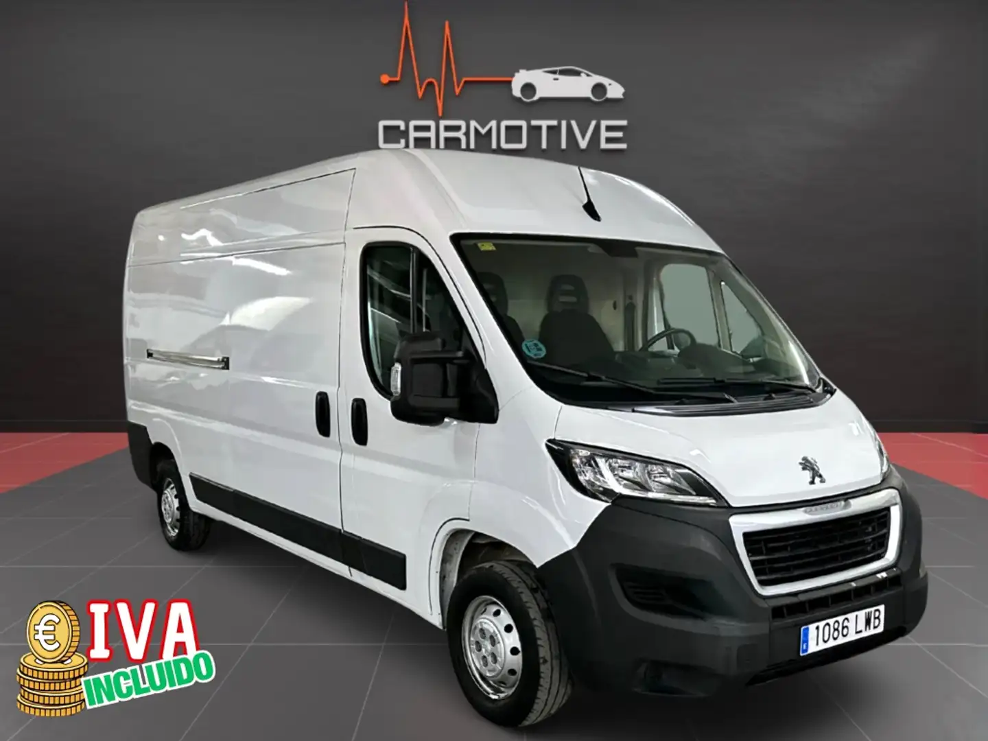 Peugeot Boxer Furgón 2.2BlueHDI 335 L3H2 S&S 140 Wit - 1