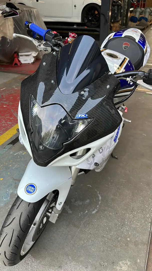 Suzuki GSX-R 750 Bianco - 2