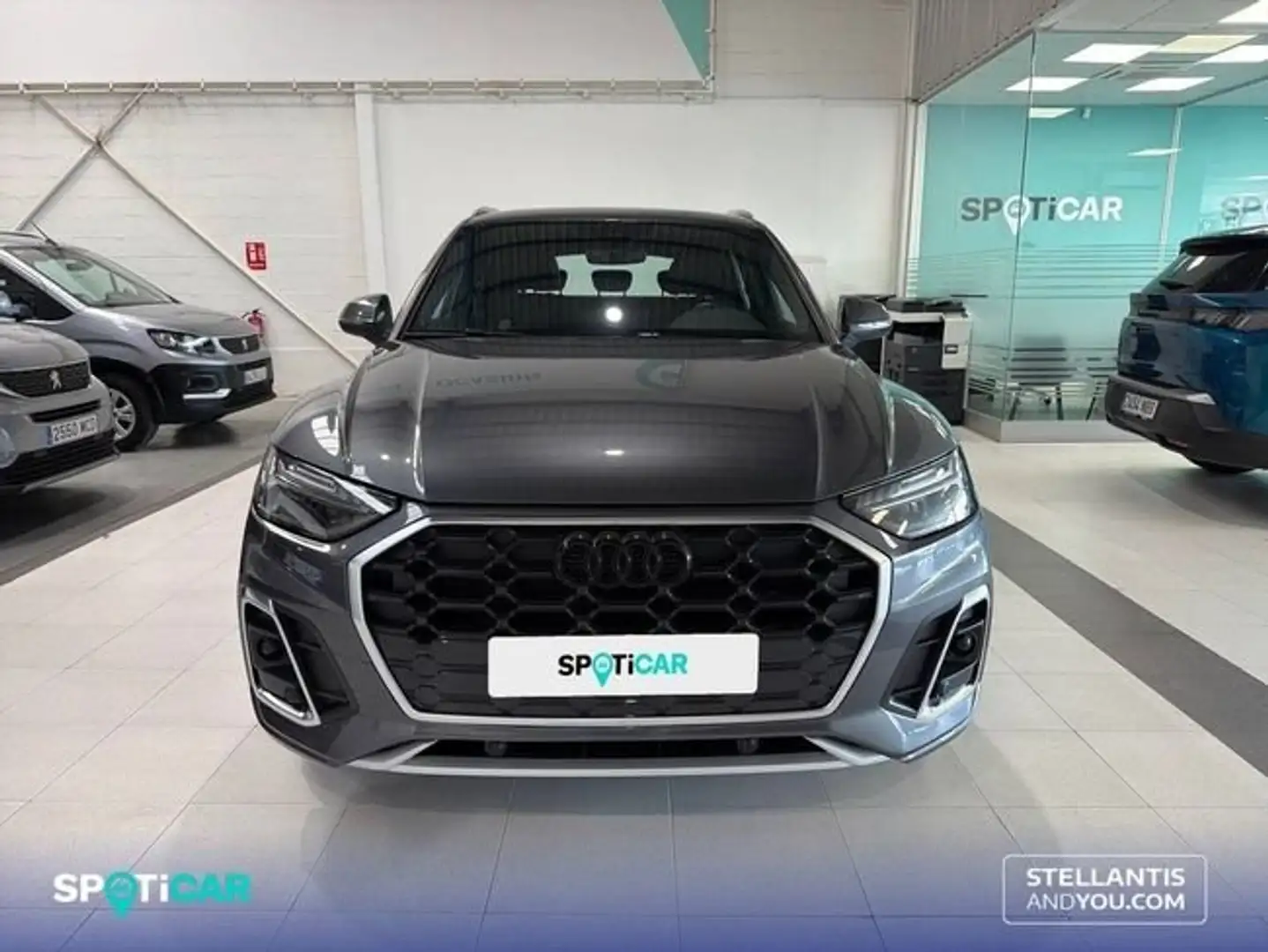 Audi Q5 35 TDI 120kW S tronic S line Gris - 2