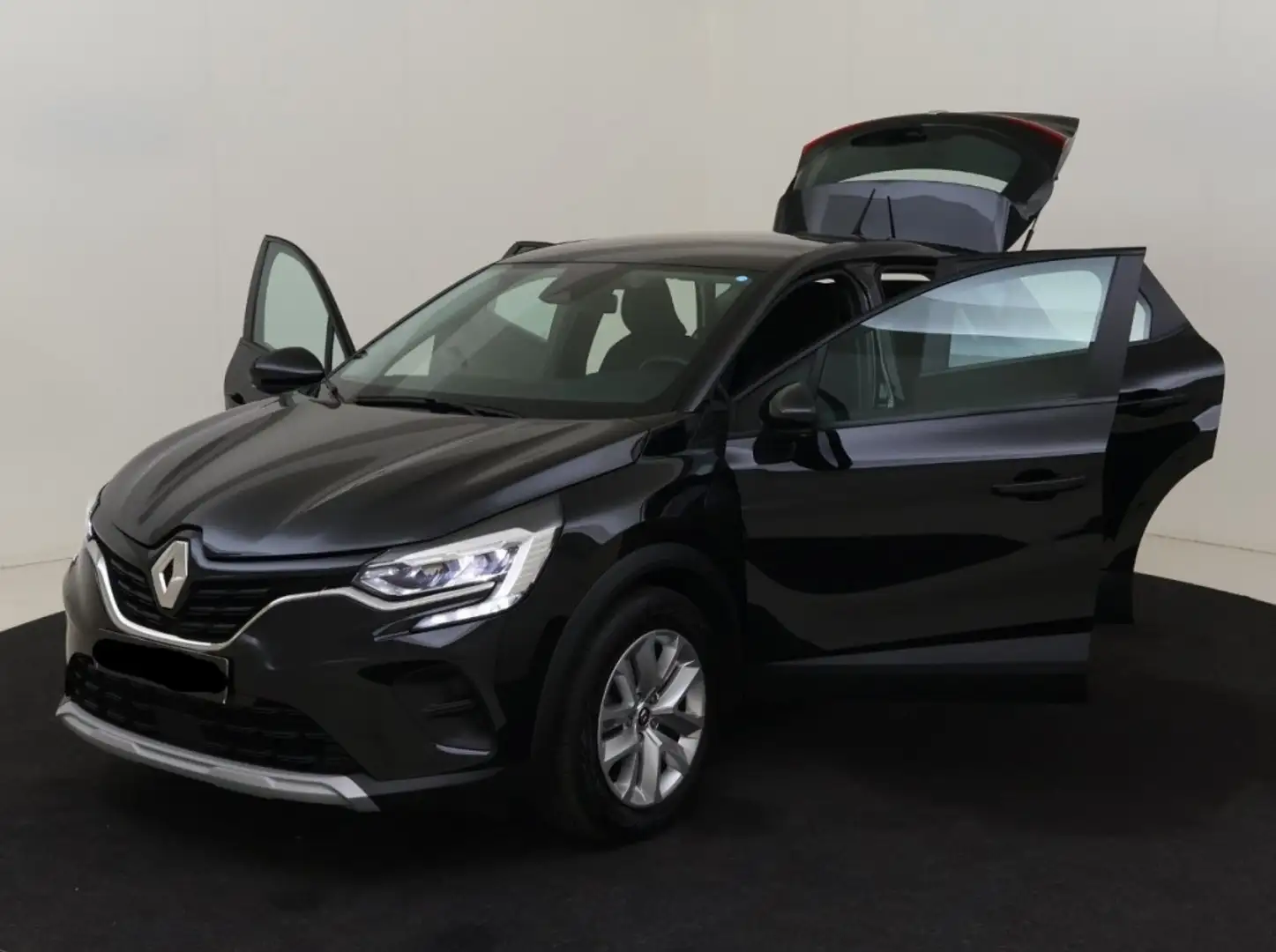 Renault Captur 1.6 E Plug-In Hybrid  EDITION Winter Pack Digitaal Zwart - 2