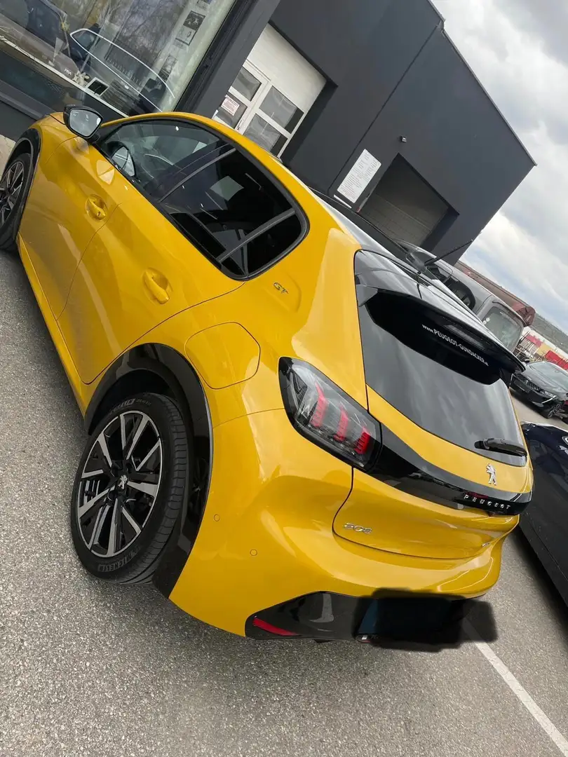 Peugeot 208 GT Gelb - 2