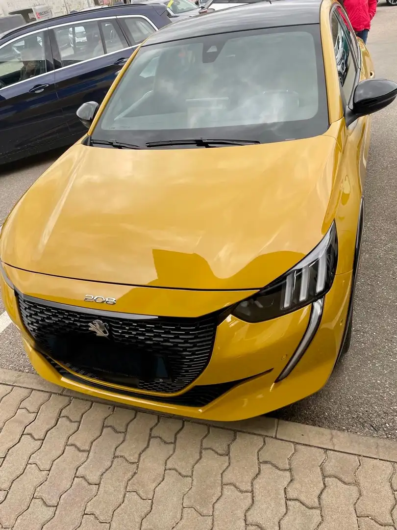Peugeot 208 GT Gelb - 1