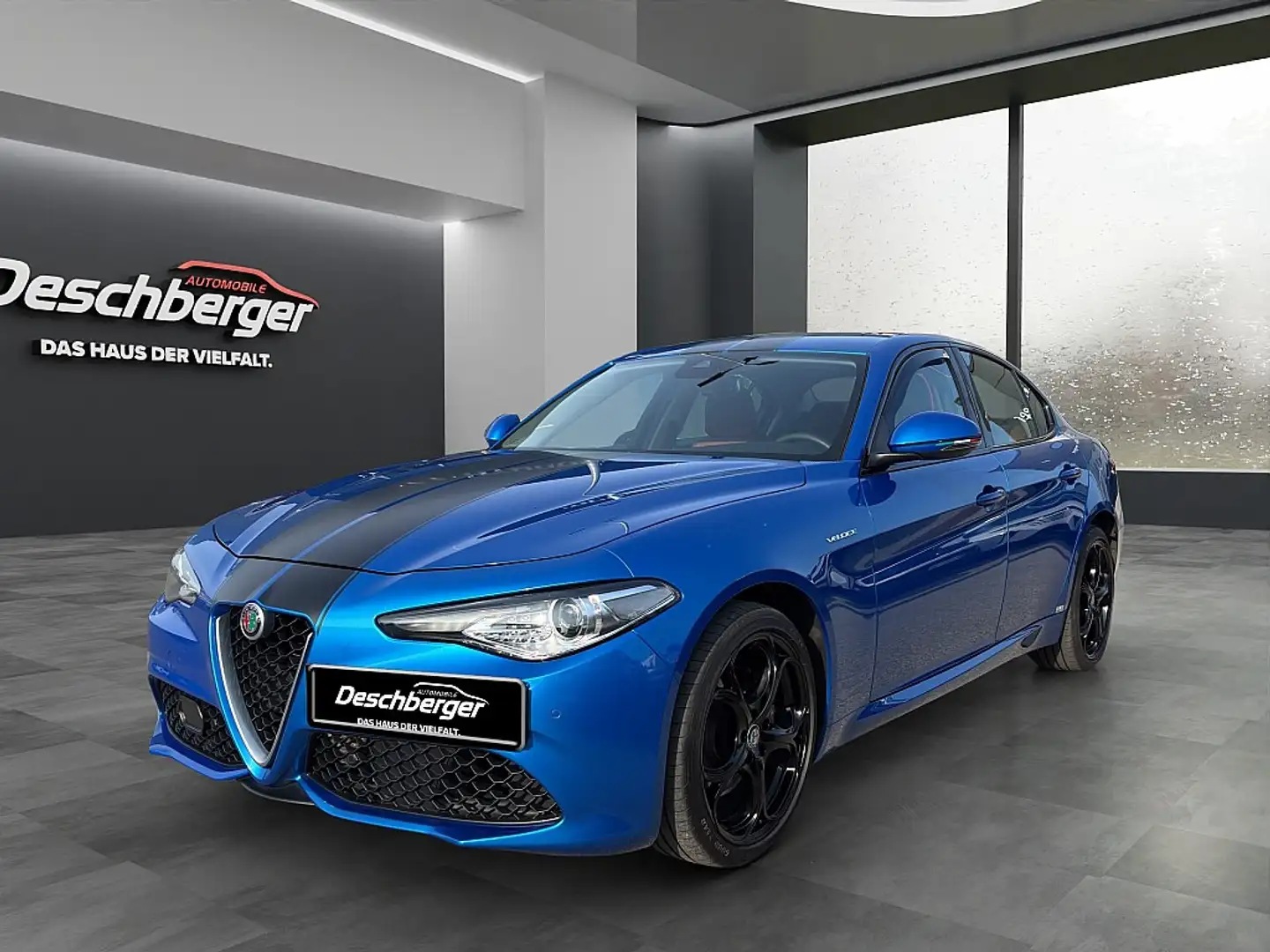 Alfa Romeo Giulia Veloce 2,0 280 AT AWD Blau - 1