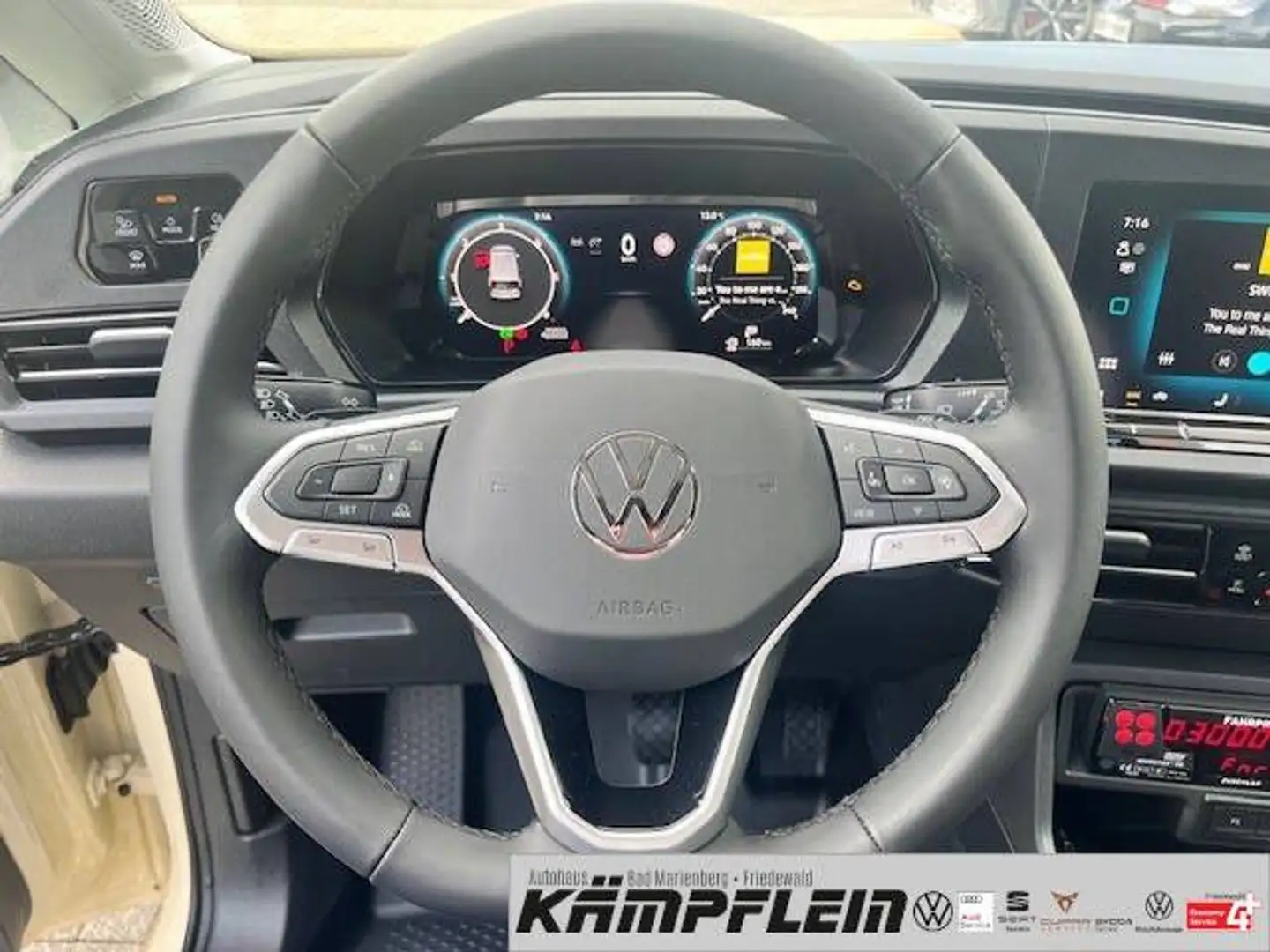 Volkswagen Caddy Life Maxi Taxi 7 Sitzer DSG KAMERA Jaune - 2