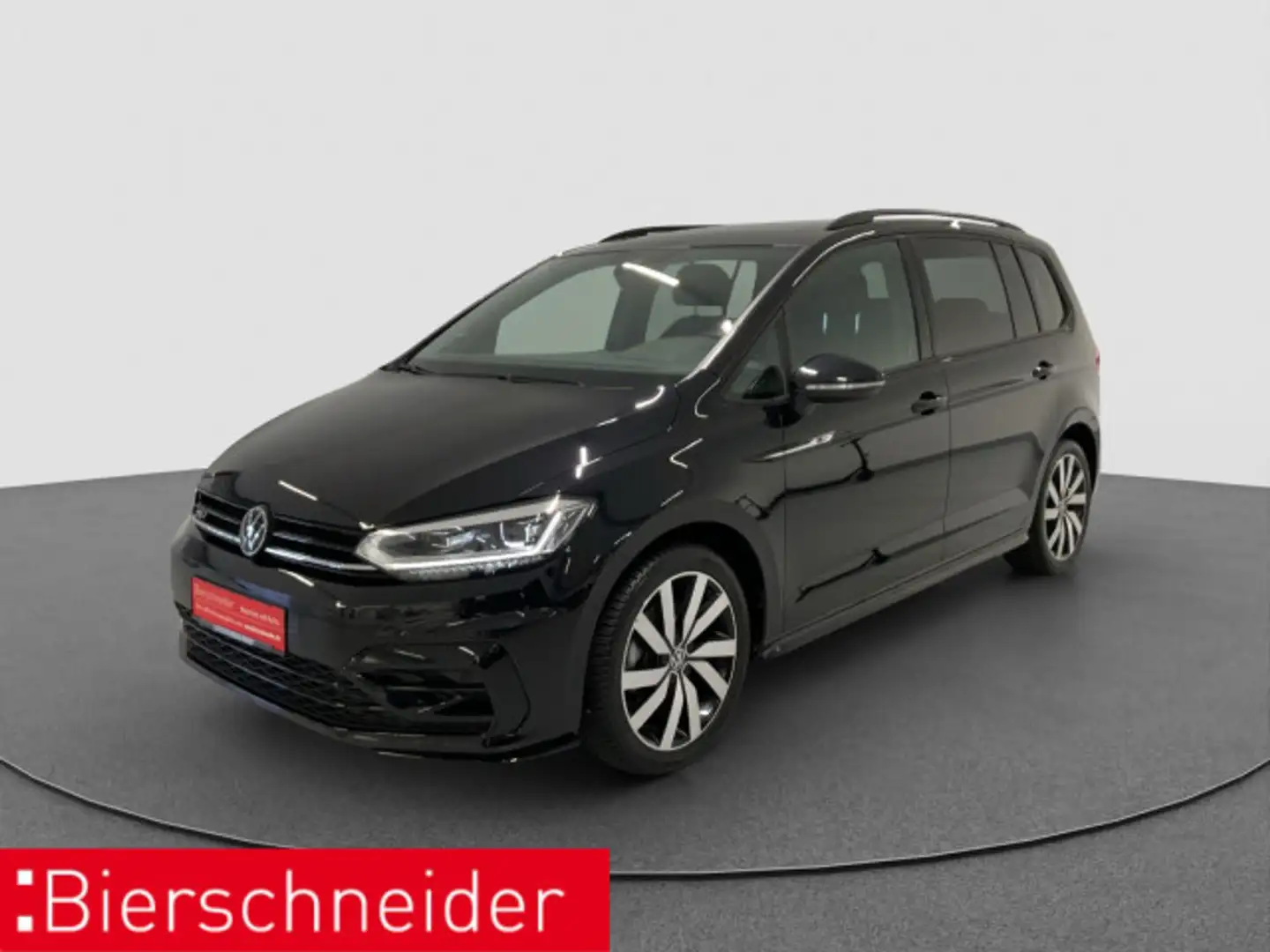 Volkswagen Touran 2.0 TDI DSG R-Line Black 7SITZE AHK STHZ Schwarz - 1