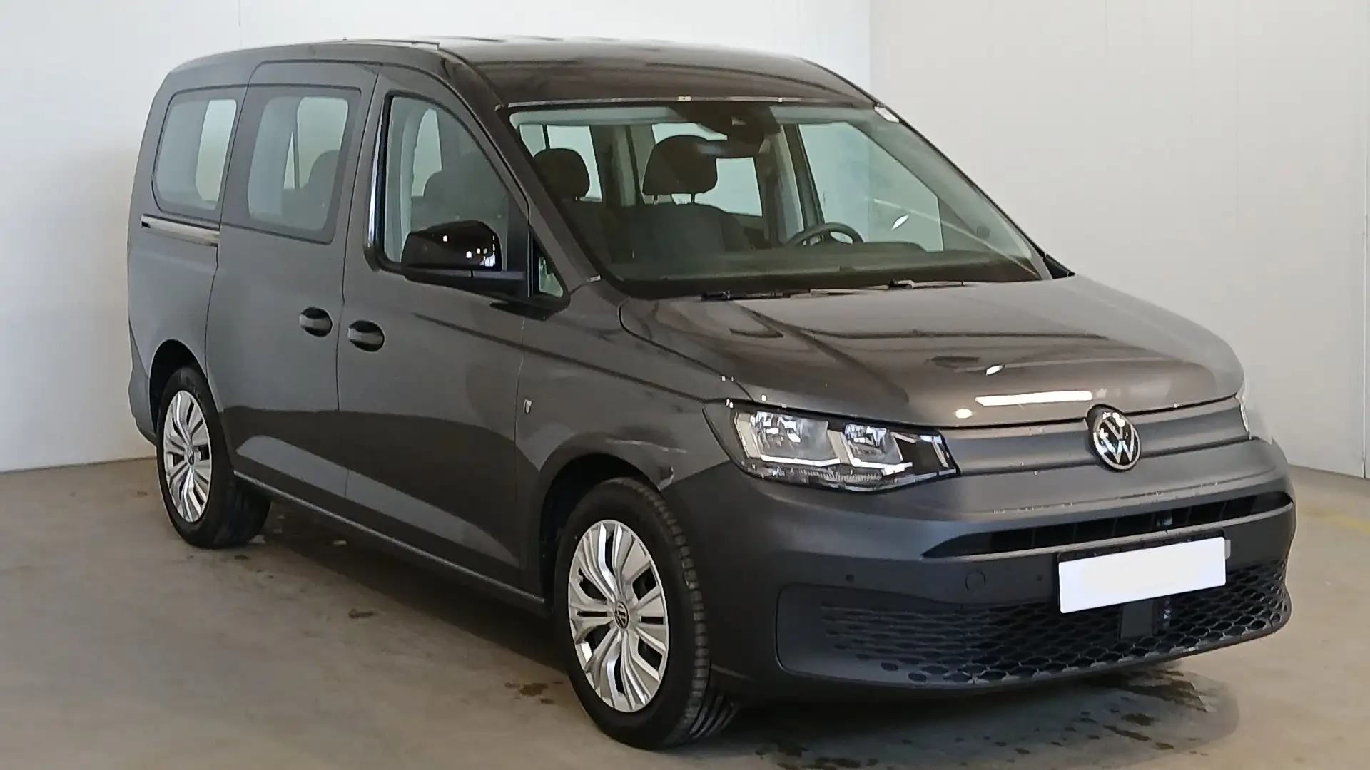 Volkswagen Caddy Maxi 2,0 TDI*AHK*Tempom*Spurhalteas* Gris - 2