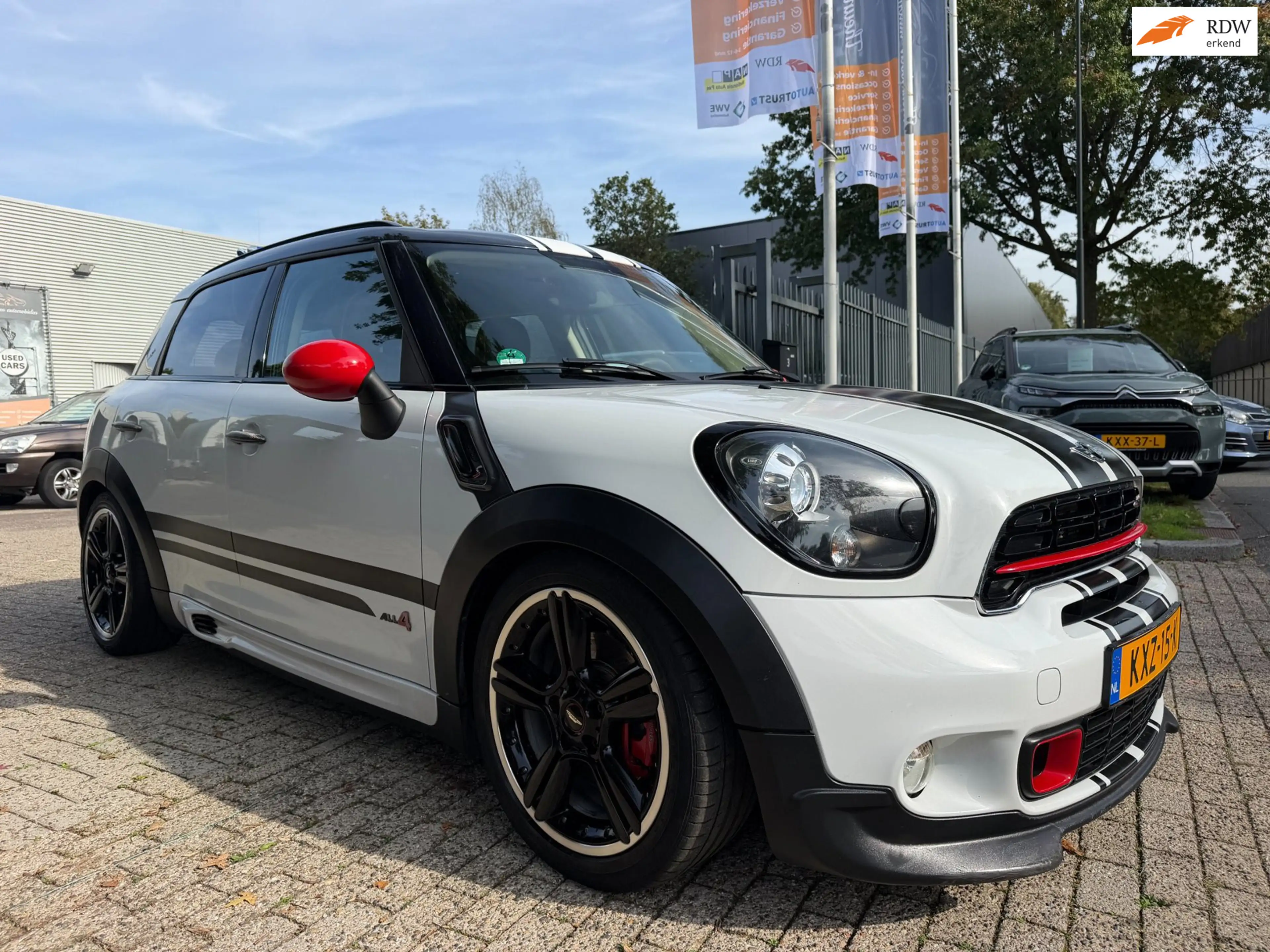 MINI John Cooper Works Countryman 1.6 S ALL4 JCW 245 pk stage 1 tuning, zeer mooie a