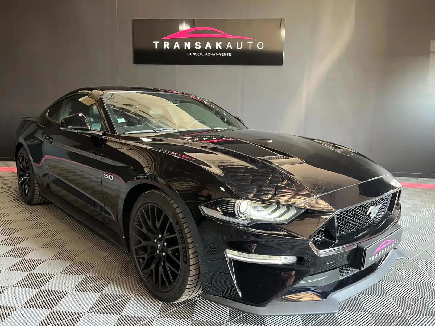 Ford Mustang Mustang Fastback V8 5.0 BVA10 GT Nero - 1