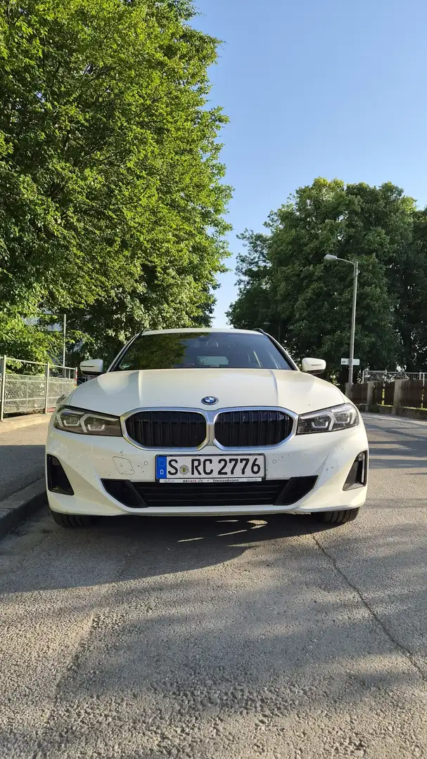 BMW Active Hybrid 3 330e Touring Weiß - 2
